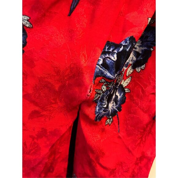 Topshop Jacquard Floral Kimono Jacket Size US 8 Asian inspired Festival - Picture 12 of 13